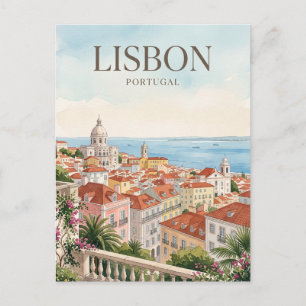 Cartão Postal Lisboa Portugal