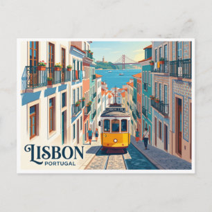 Cartão Postal Lisboa Portugal