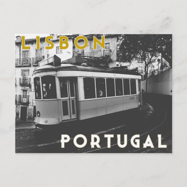Cartão Postal Lisboa Portugal  (Frente)