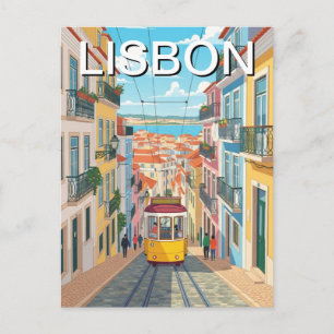 Cartão Postal Lisboa Portugal Alfama