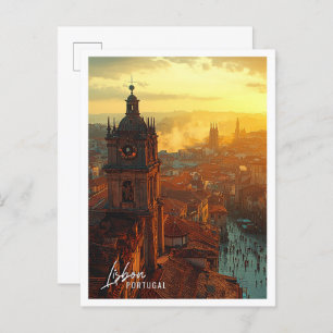 Cartão Postal Lisboa Portugal Belgento