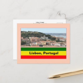 Cartão Postal Lisboa, Portugal Skyline