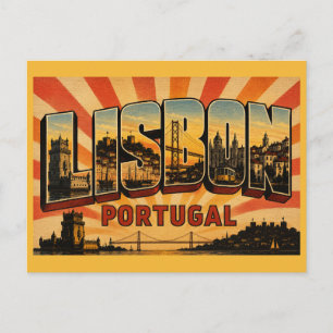 Cartão Postal Lisboa Portugal Torre de Belém