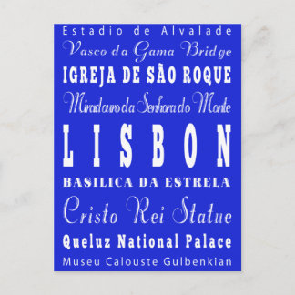 Cartão Postal Lisboa Única, Ideia do Presente em Portugal