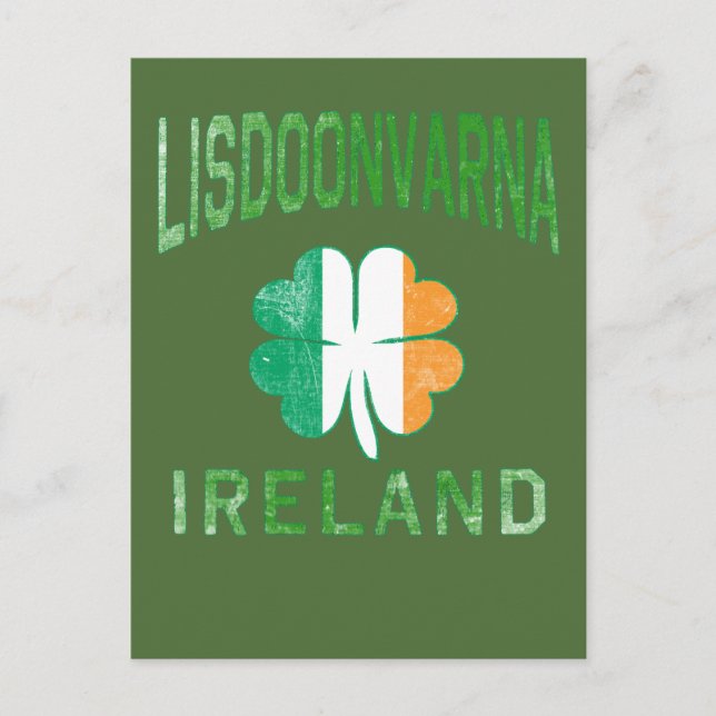Cartão Postal LISDOONVARNA Irlanda (Frente)