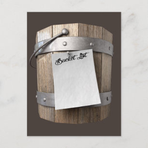 Cartão Postal Lista de Desejos