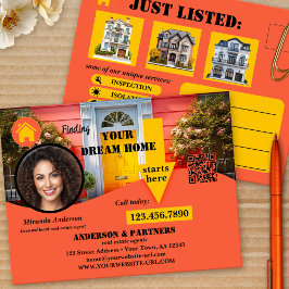 Cartão Postal Lista de Imóveis Modernos Negros