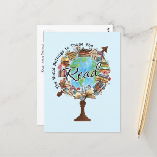 Cartão Postal Literatura Encantadora