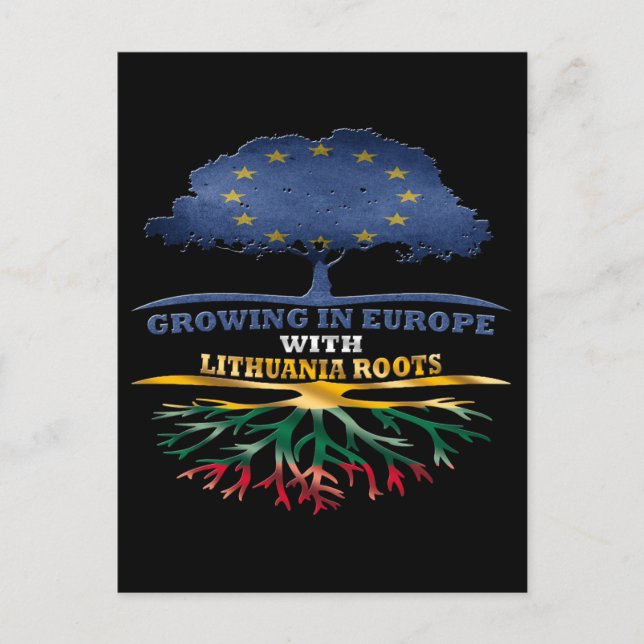 Cartão Postal Lithuania (Frente)