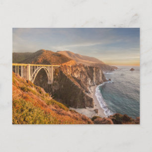 Cartão Postal Litoral   Ponte Bixby, Big Sur Califórnia