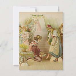 Cartão Postal "Little Cinders" Fairy Art de E S Hardy