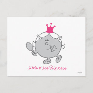 Cartão Postal Little Miss Princesa   Espelho