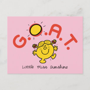 Cartão Postal Little Miss Sunshine é a G.O.A.T.