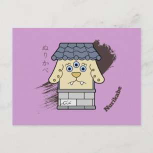 Cartão Postal Little Nurikabe Yokai