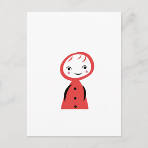 Cartão Postal Little Red Riding Hood