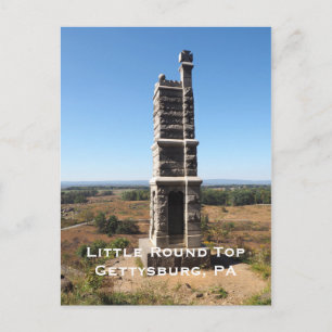 Cartão Postal Little Round Top em Gettysburg PA