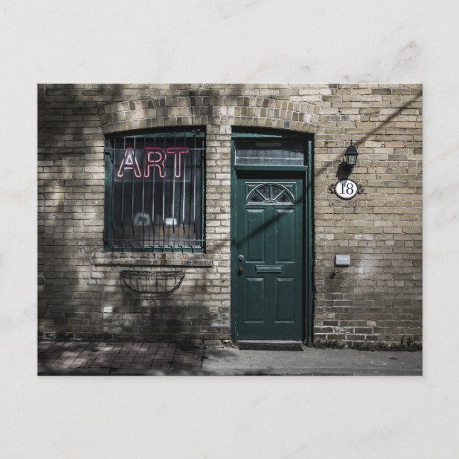 Cartão Postal Little Tiny Street No 11 Color Versão (Frente)