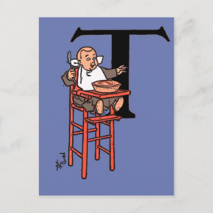 Cartão Postal Little Tommy Tucker