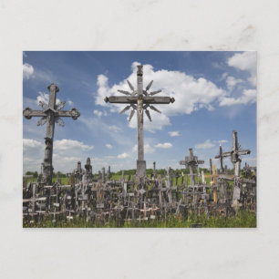 Cartão Postal Lituânia, Lituânia Central, Siauliai, Colina 7