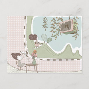 Cartão postal Live Laugh #3