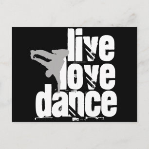 Cartão Postal Live, Love, Dance