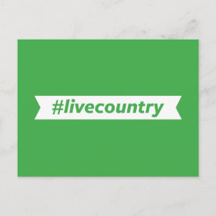 Cartão Postal #LiveCountry