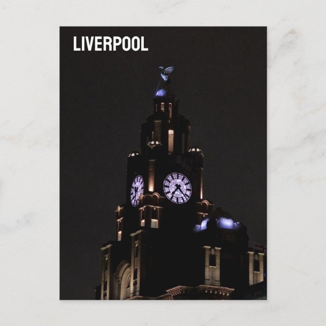 Cartão Postal Liverpool (Frente)