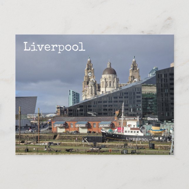 Cartão Postal Liverpool (Frente)