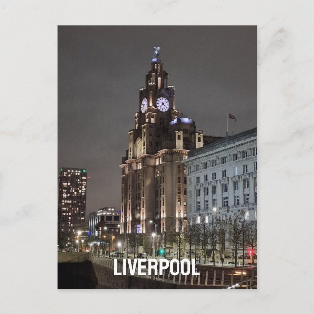 Cartão Postal Liverpool (Frente)