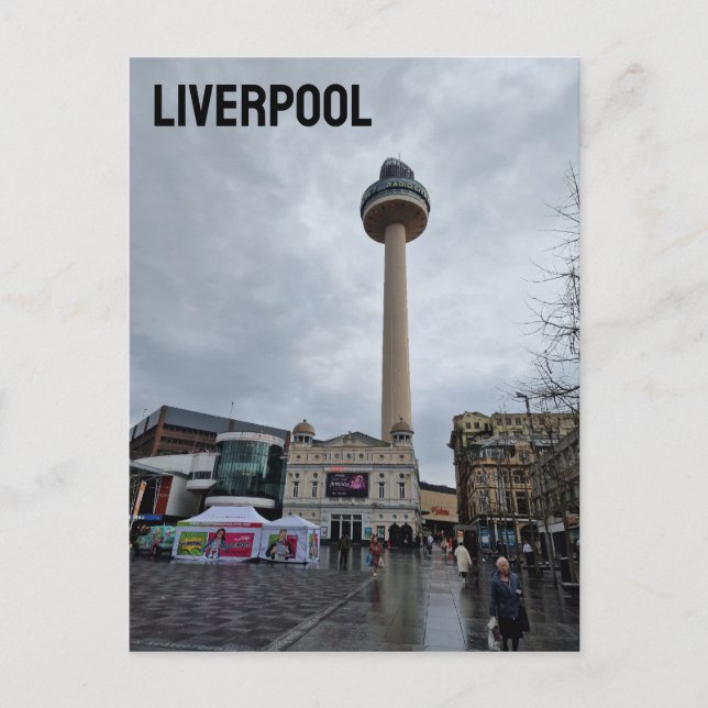 Cartão Postal Liverpool (Frente)