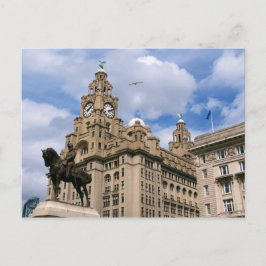 Cartão Postal Liverpool - Edifício Hepático