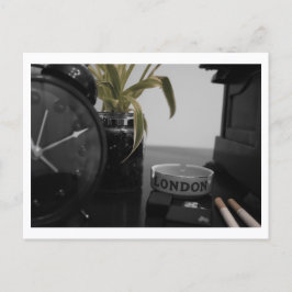 Cartão Postal Living on London Time Postcard Print by JHT