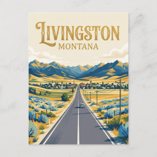 Cartão Postal Livingston EUA
