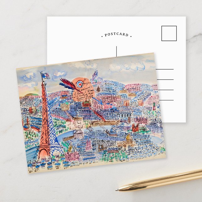Cartão Postal Livre d’or de Marianne | Raoul Dufy (Criador carregado)