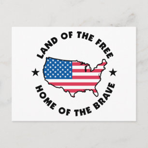 Cartão Postal Livre e Brave