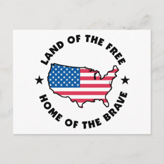 Cartão Postal Livre e Brave