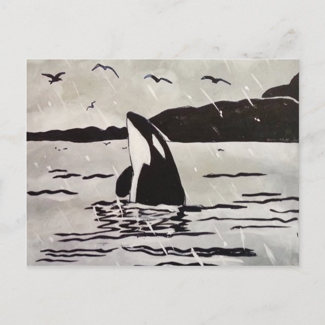 Cartão Postal Livre e Feliz (Frente)