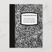 Livro de Composição Personalizado Escola/Professor