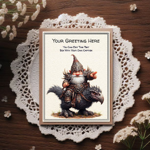Cartão Postal Livro de Histórias do Gnomo de Qualquer Ocasiao e