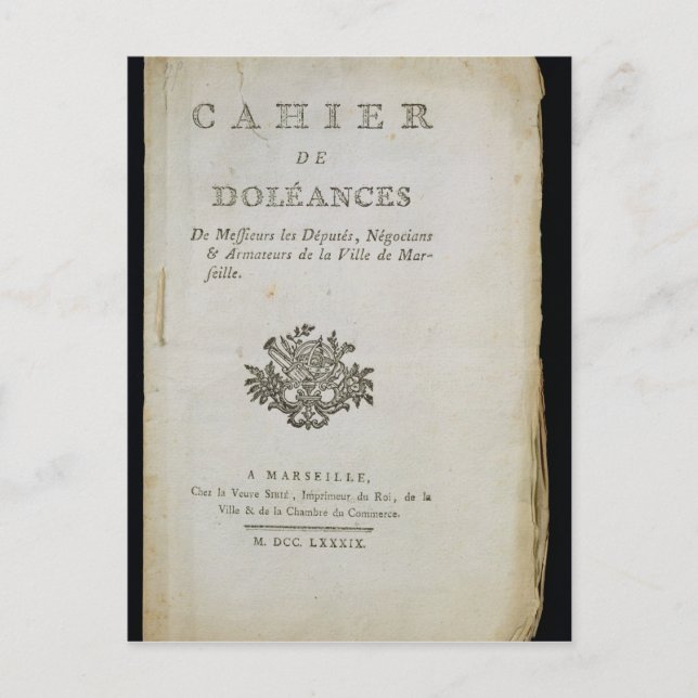 Cartão Postal Livro de Reclamações" (Frente)