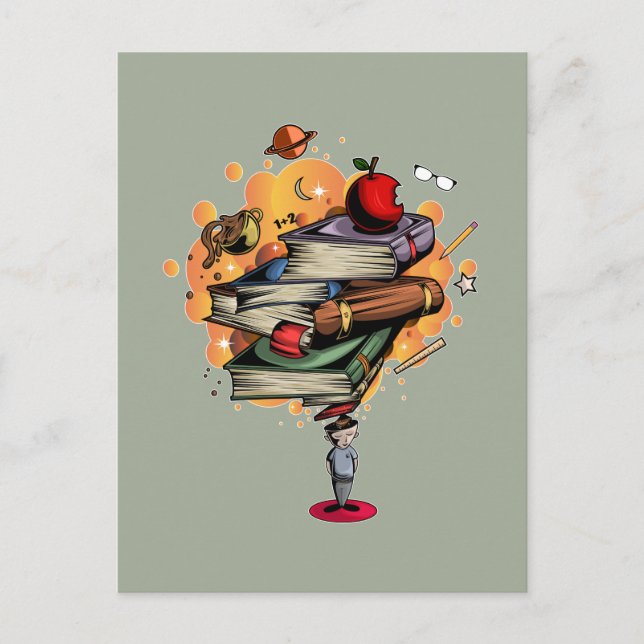 Cartão Postal Livro Inteligente (Frente)