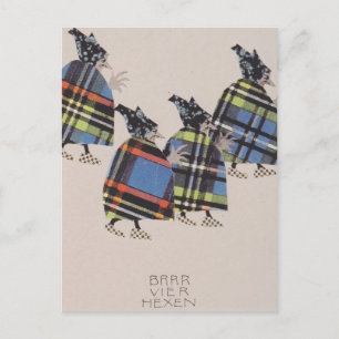 Cartão Postal Livro Koloman Moser-Picture para a sobrinha de Dit