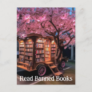 Cartão Postal Livro Vagão Lido Livros Banidos