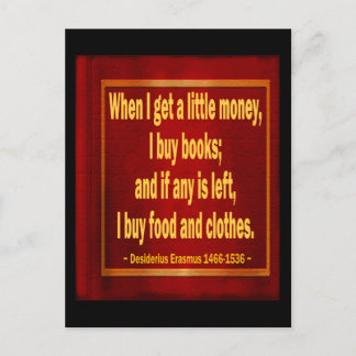 Cartão Postal Livros