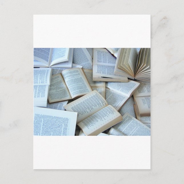 Cartão Postal Livros (Frente)