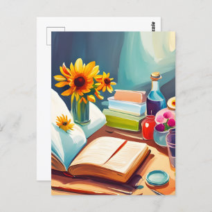 Cartão Postal Livros, Cartão-postal para a passagem