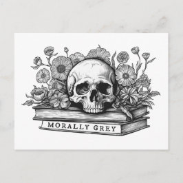 Cartão Postal Livros de romance de cinzas morais
