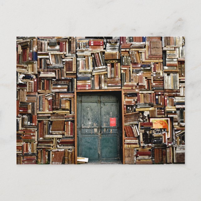 Cartão Postal Livros e Livros (Frente)