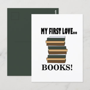 Cartão Postal Livros Meu Primeiro Amor Livros
