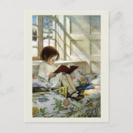 Cartão Postal "Livros no inverno"